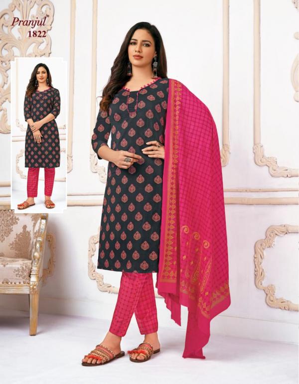 Pranjul Priyanka Vol-18 Cotton Designer Exclusive Dress Material